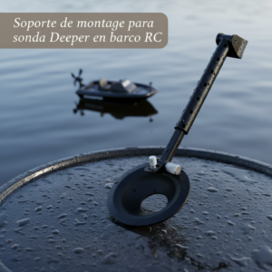 Soporte de montaje para sonda Deeper en barco RC