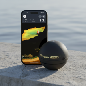 Sonda CHIRP compacta para pesca con móvil